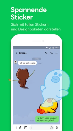 LINE: Anrufe und Nachrichten screenshot