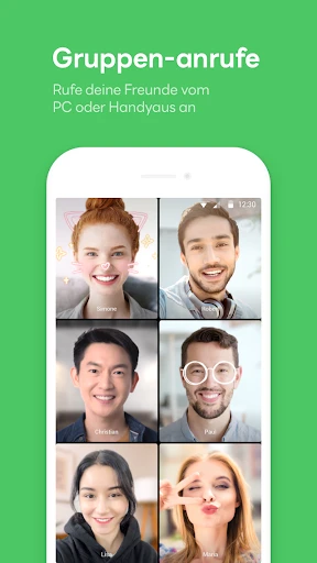 LINE: Anrufe und Nachrichten screenshot