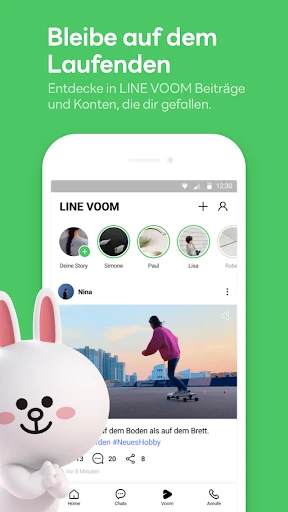 LINE: Anrufe und Nachrichten screenshot