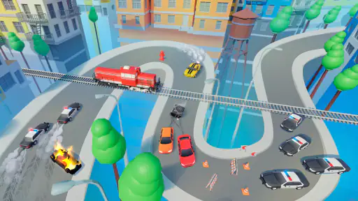 Line Race: Straßenrennen screenshot