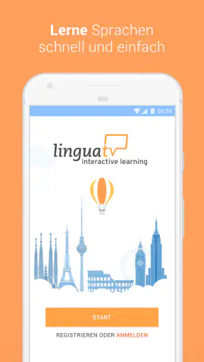 LinguaTV Sprachen lernen screenshot