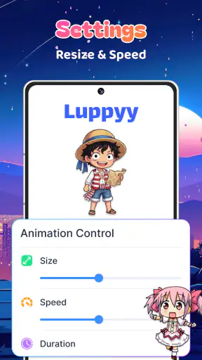 Live Anime Shimeji Screen Pets screenshot