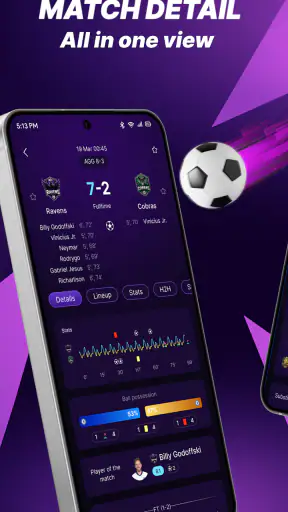Live Football Scores & Stats screenshot