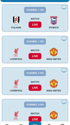 Live Football TV Streaming HD screenshot