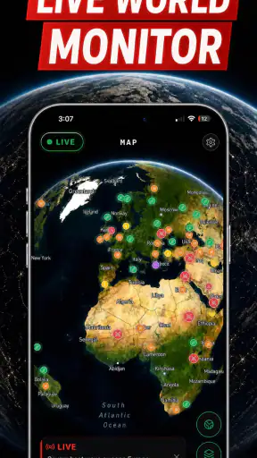 Live Weltmonitor: GlobeAlert screenshot