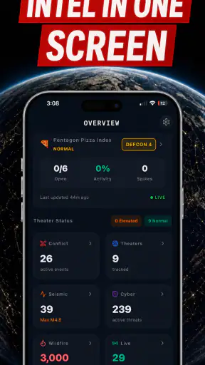 Live Weltmonitor: GlobeAlert screenshot