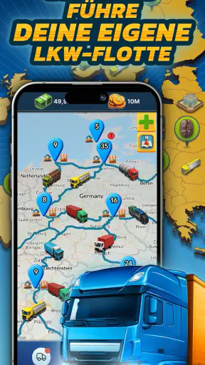 Logistics Empire Truck Manager screenshot
