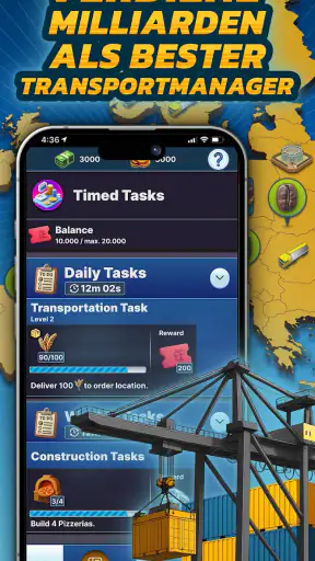 Logistics Empire Truck Manager screenshot