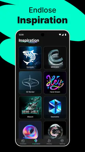 Logo Maker - KI Design screenshot