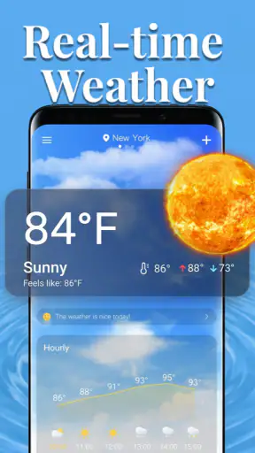 Lokales Wetter screenshot