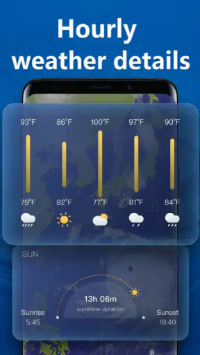 Lokales Wetter screenshot