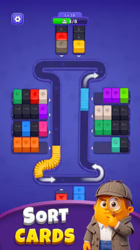 Loop Master: Farben Sortieren screenshot