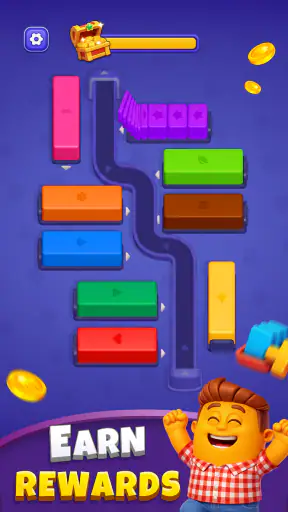 Loop Master: Farben Sortieren screenshot