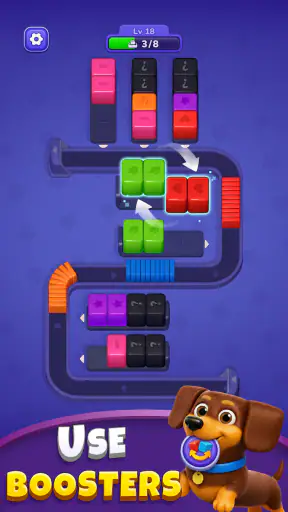 Loop Master: Farben Sortieren screenshot