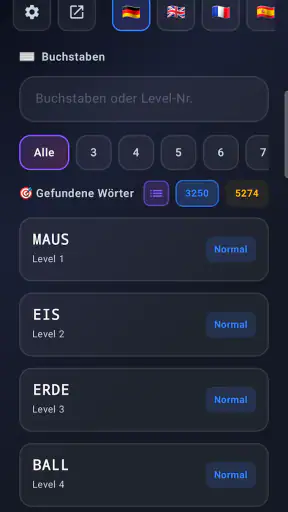 Lösungen für 4 Bilder 1 Wort screenshot