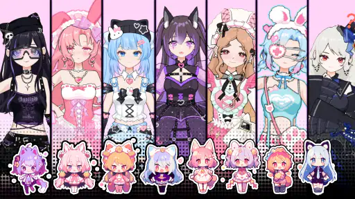 Love Idol Doll Dress Up Games screenshot