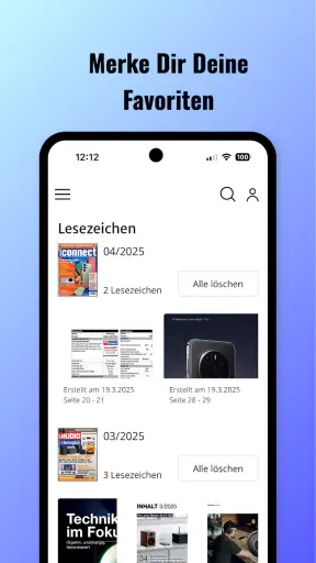 Magazine screenshot