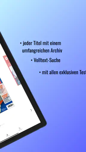 Magazine screenshot