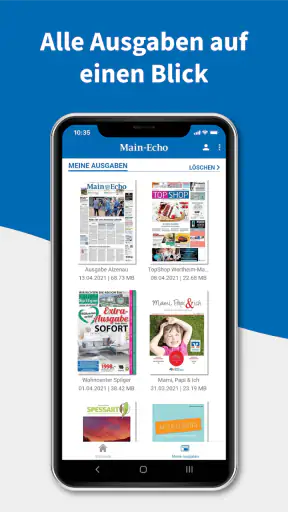 Main-Echo E-PAPER screenshot