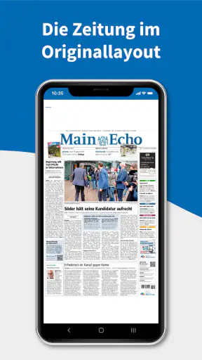Main-Echo E-PAPER screenshot