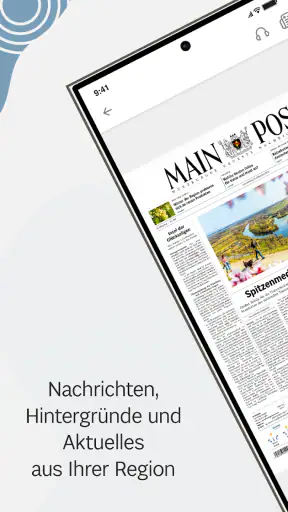 Main-Post ePaper screenshot