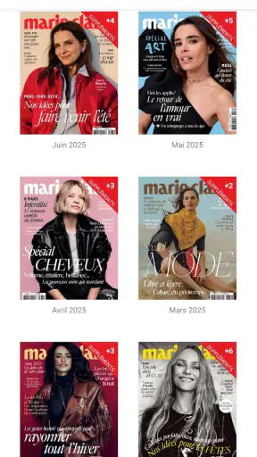Marie Claire France screenshot