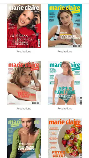 Marie Claire France screenshot
