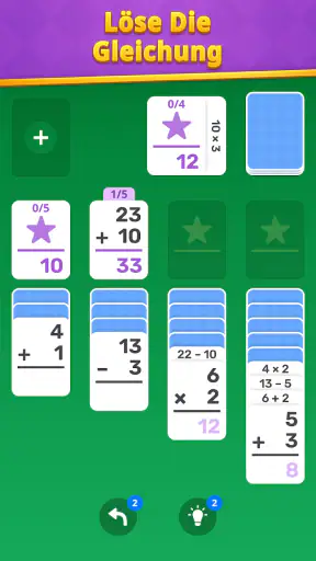 Math Solitaire: Brain Puzzle screenshot