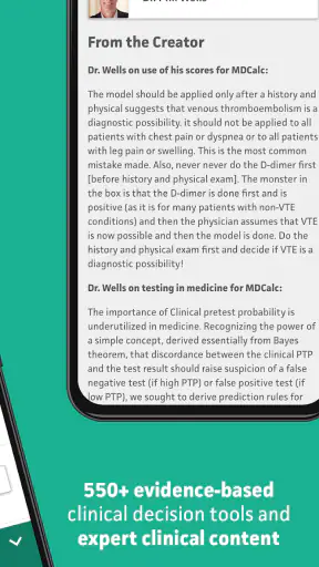 MDCalc Medical Calculator screenshot