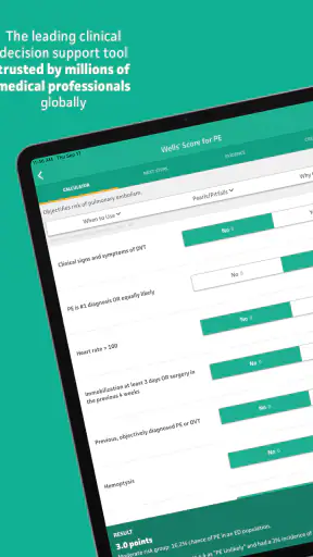 MDCalc Medical Calculator screenshot