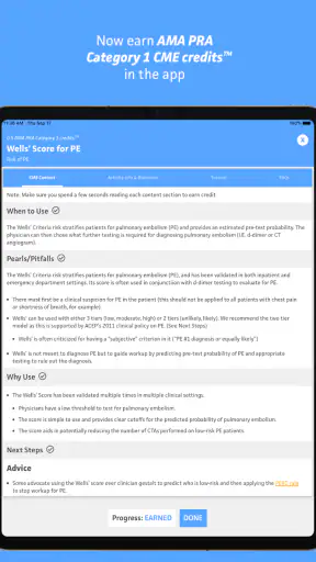 MDCalc Medical Calculator screenshot