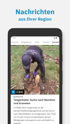 MDR Sachsen-Anhalt Nachrichten screenshot