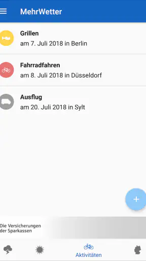 MehrWetter screenshot