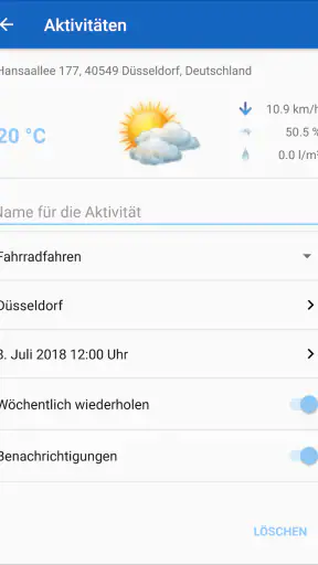 MehrWetter screenshot