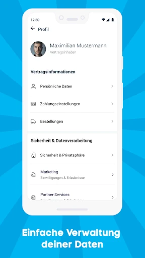 Mein Blau screenshot