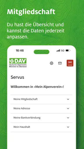 Mein DAV+ screenshot