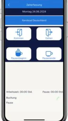 Mein Randstad screenshot