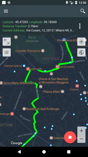 Mein Standort: GPS-Karte screenshot