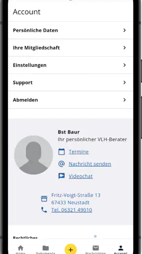 MeineVLH screenshot