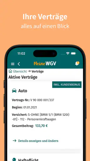MeineWGV screenshot