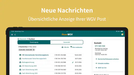MeineWGV screenshot