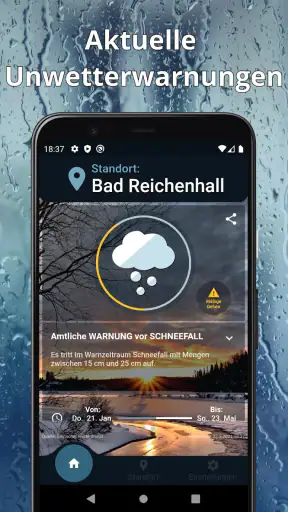 Meteo! - Unwetter Warn App screenshot