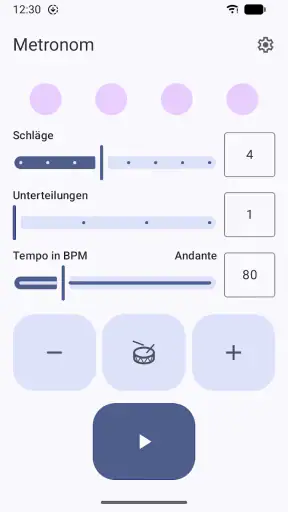 Metronom screenshot