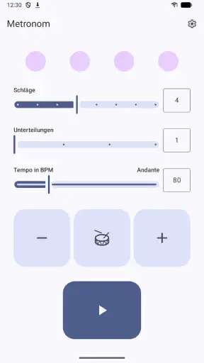 Metronom screenshot