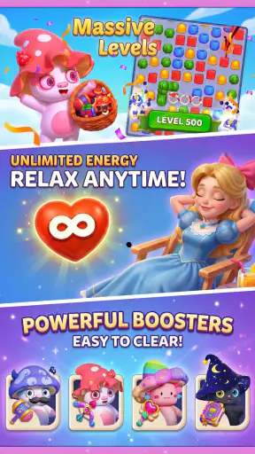 MeWaii Adventure:Match & Merge screenshot