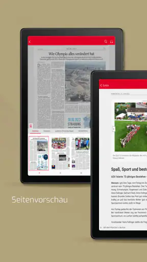 MGA E-Paper screenshot