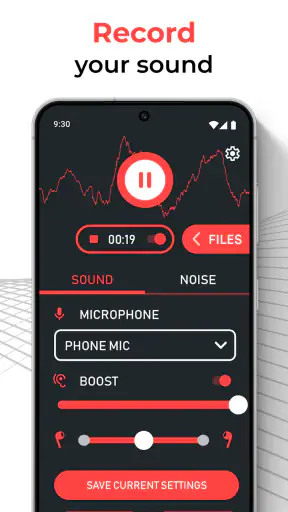 Mikrofonverstärker screenshot