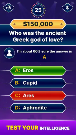Millionaire Quiz: Trivia Games screenshot