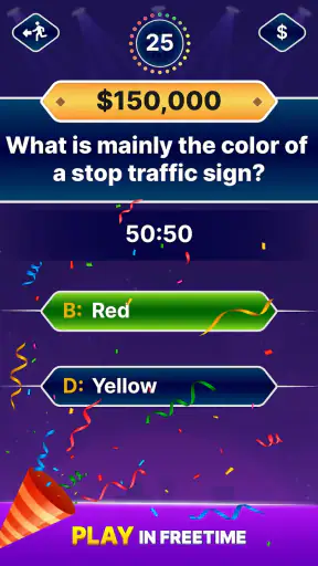 Millionaire Quiz: Trivia Games screenshot
