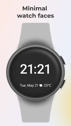 Minimale Zifferblätter screenshot